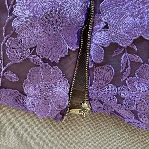 Bronx and Banco Jasmine Maraya Strapless Mini Dress XSmall Lilac Lavender Cockta - Picture 11 of 12